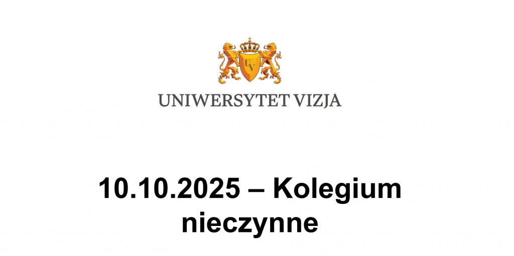 10.10.2025 – Kolegium nieczynne